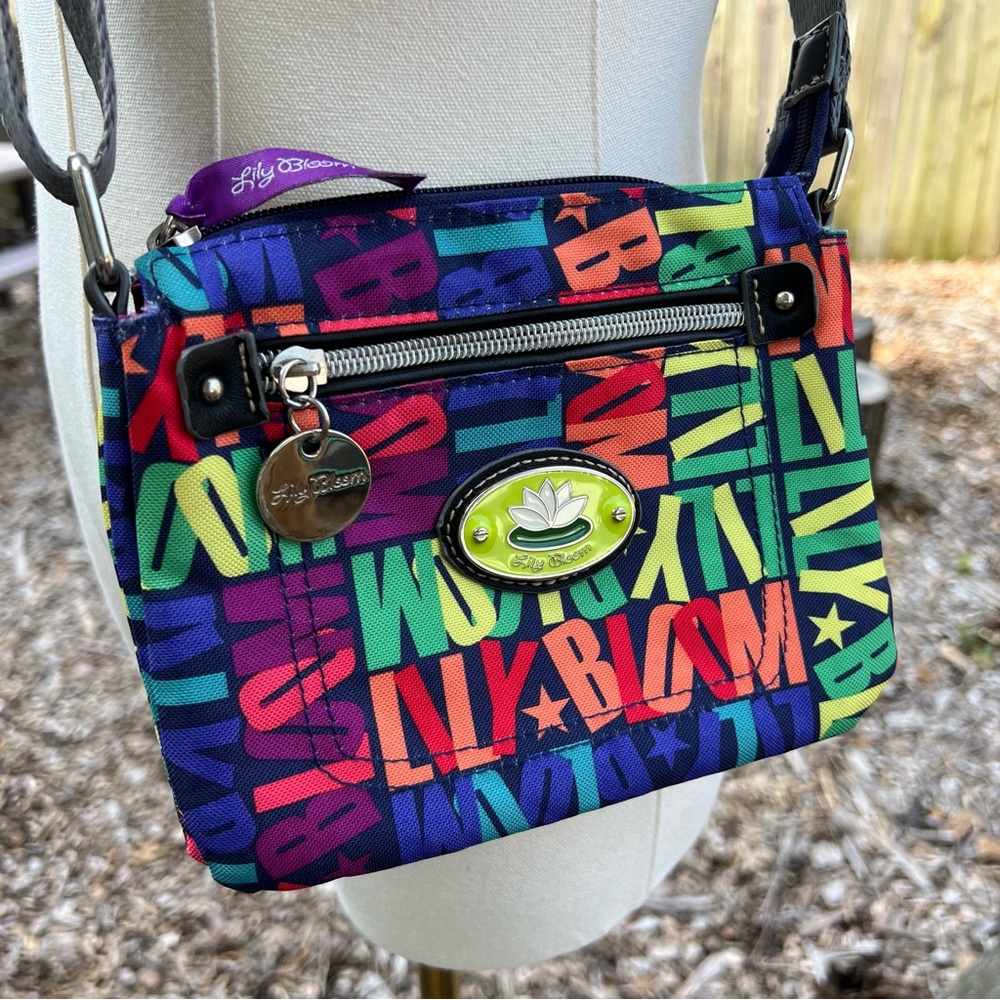 Lily Bloom Small Crossbody Rainbow Colors